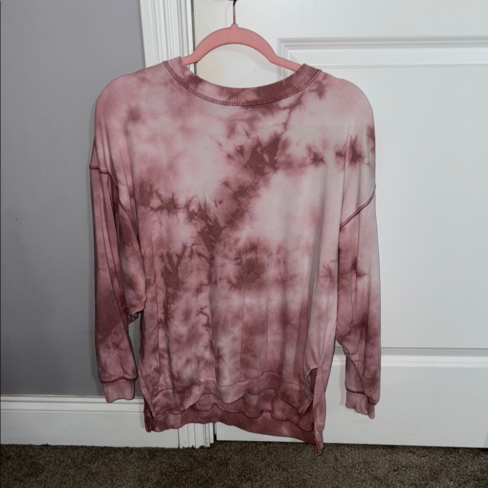 Tie-Dye Pink Women's Top